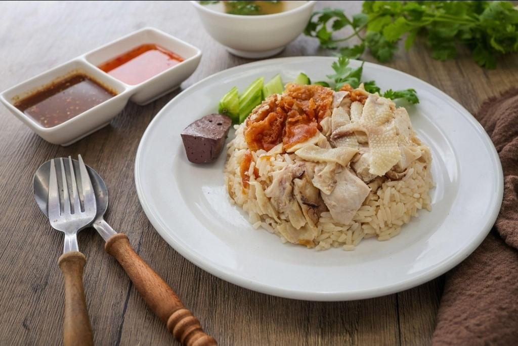 . Riz au poulet thaïlandais